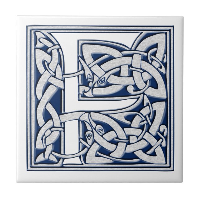 Celtic F Monogram Fliese (Vorderseite)