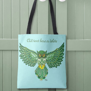 Celtic Flight Owl Green