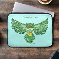 Celtic Flight Owl Green