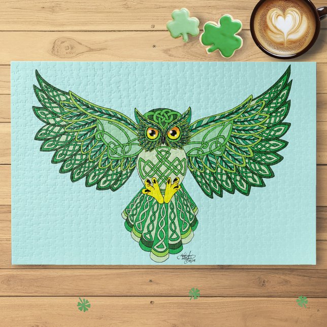 Celtic Flight Owl Puzzle (Von Creator hochgeladen)