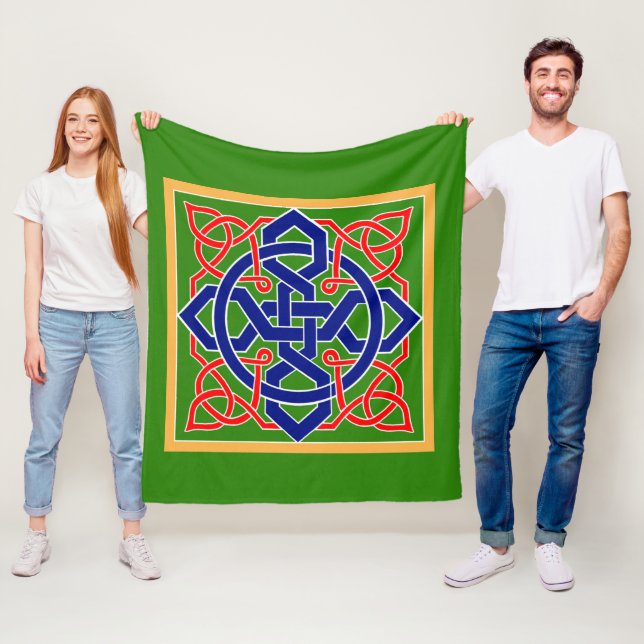 Celtic Galway Fleecedecke (Beispiel)