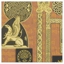 Celtic Gryphon und Kells Stoff