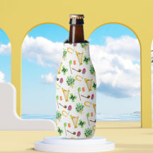 Celtic Harp St. Patrick's Day Pattern