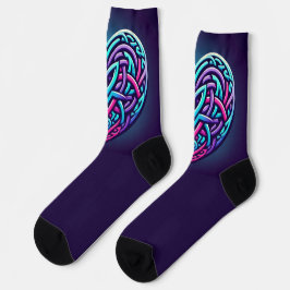 Celtic Heart w/Dark Blue Socken