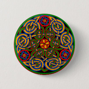 Celtic IIlumination - Dreiheits-Kreis Button