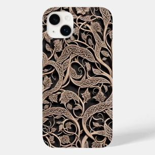 Celtic Intrictly 3D Imitate Carved Knots and Vines Case-Mate iPhone 14 Plus Hülle