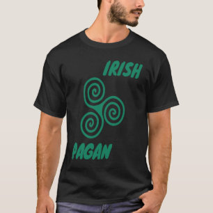 Celtic Irish Pagan Triskele Trinity Wirbel T-Shirt