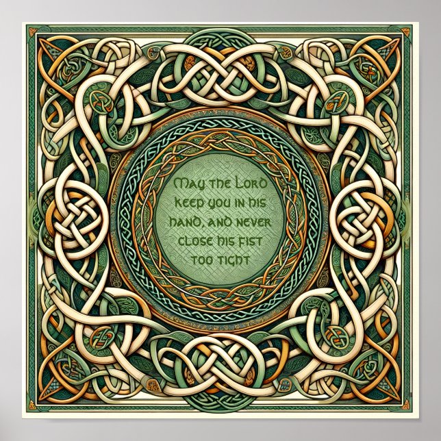 Celtic Irish Sessing Custom Poster (Vorne)