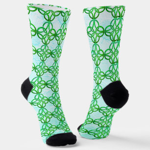 Celtic Kariert Knot Socken
