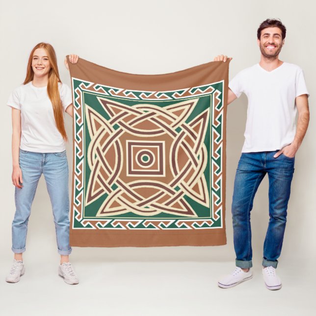 Celtic Kells Fleecedecke (Beispiel)
