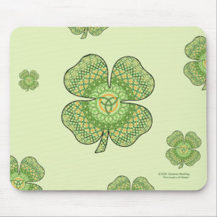 Celtic Kleeblatt Mousepad