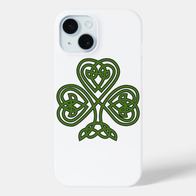 Celtic Kleeblatt - St Patricks Day Case-Mate iPhone Hülle (Rückseite)