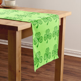 Celtic Kleeblatt St. Patrick's Day Table Runner Kurzer Tischläufer
