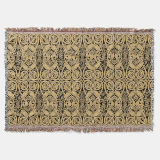 Celtic Knot Animals Lindisfarne Muster Decke