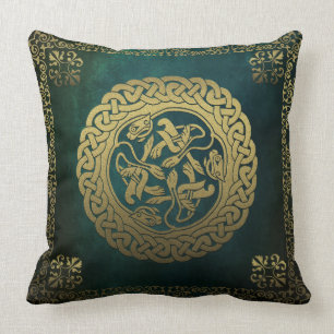 Celtic Knot Animals Throw Kissen