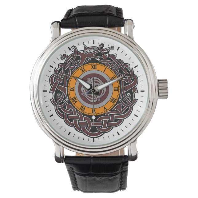 Celtic Knot Armbanduhr (Vorderseite)