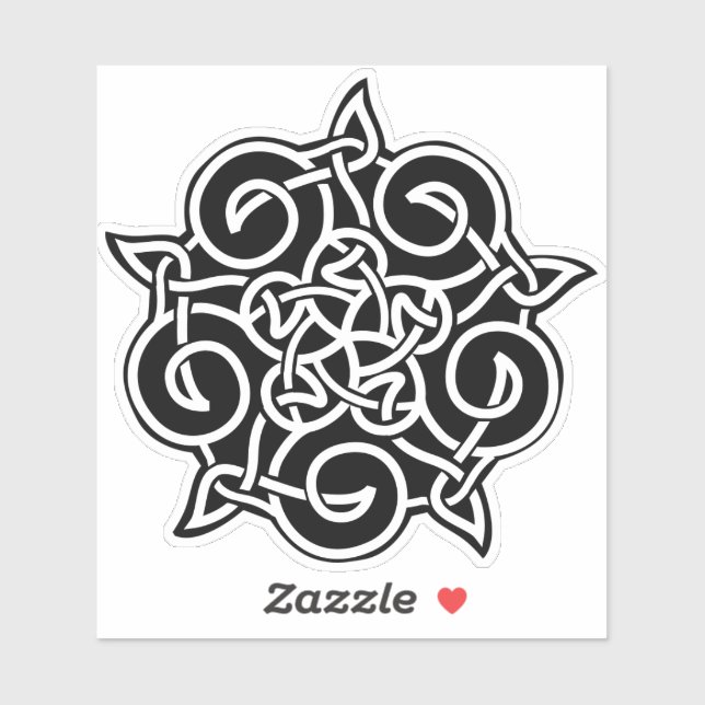 Celtic Knot Aufkleber (Blatt)