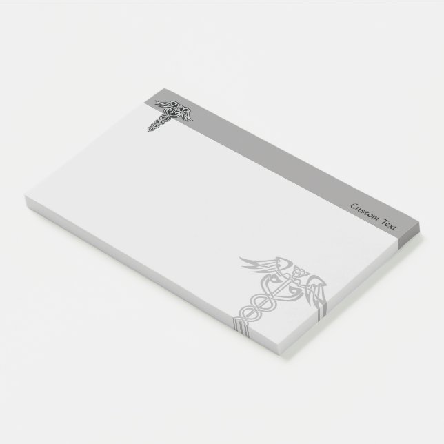 Celtic Knot Caduceus Post-it Notes Klebezettel (angewinkelt)