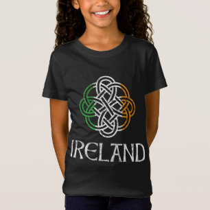 Celtic Knot Clover Vintag Ireland St Paddys Day H T-Shirt