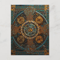 Celtic Knot Colorful Knüpfarbeit