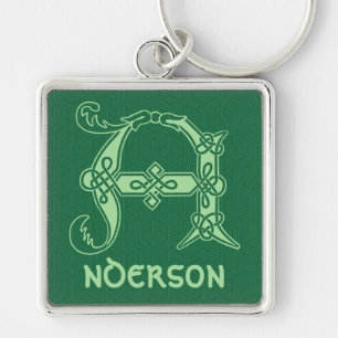 Celtic Knot Decorative Hauptstadt A des 16. Jahrhu Schlüsselanhänger