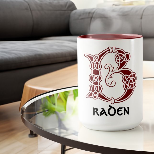 Celtic Knot Decorative Hauptstadt B Tasse (Von Creator hochgeladen)
