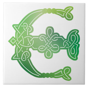 Celtic Knot Decorative Hauptstadt E Fliese