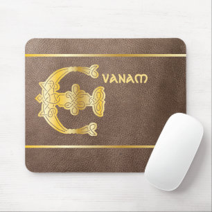 Celtic Knot Decorative Hauptstadt E Mousepad