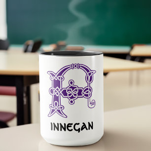 Celtic Knot Decorative Hauptstadt F Tasse