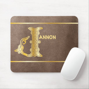 Celtic Knot Decorative Hauptstadt J Mousepad
