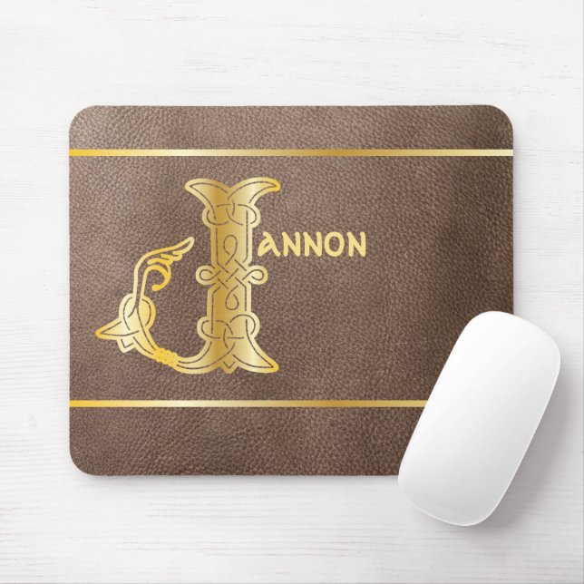 Celtic Knot Decorative Hauptstadt J Mousepad (Mit Mouse)