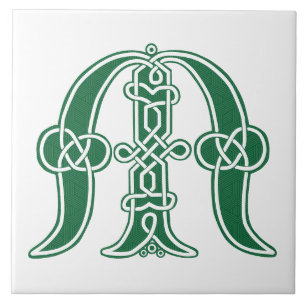 Celtic Knot Decorative Hauptstadt M Fliese