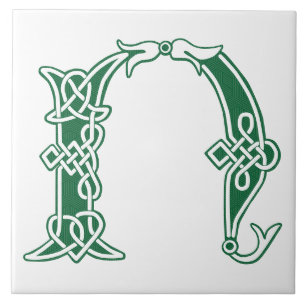 Celtic Knot Decorative Hauptstadt N Fliese