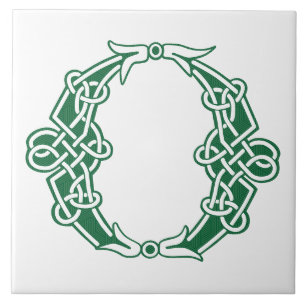 Celtic Knot Decorative Hauptstadt O Fliese