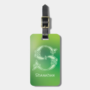 Celtic Knot Decorative Hauptstadt S Gepäckanhänger