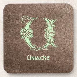 Celtic Knot Decorative Hauptstadt U Getränkeuntersetzer