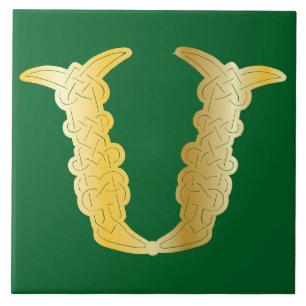 Celtic Knot Decorative Hauptstadt V Fliese