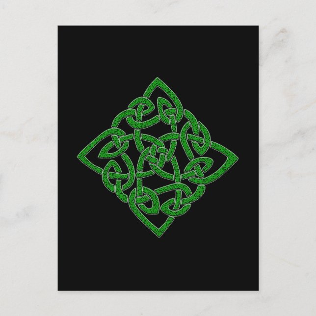 Celtic Knot - Diamond Postcards Postkarte (Vorderseite)