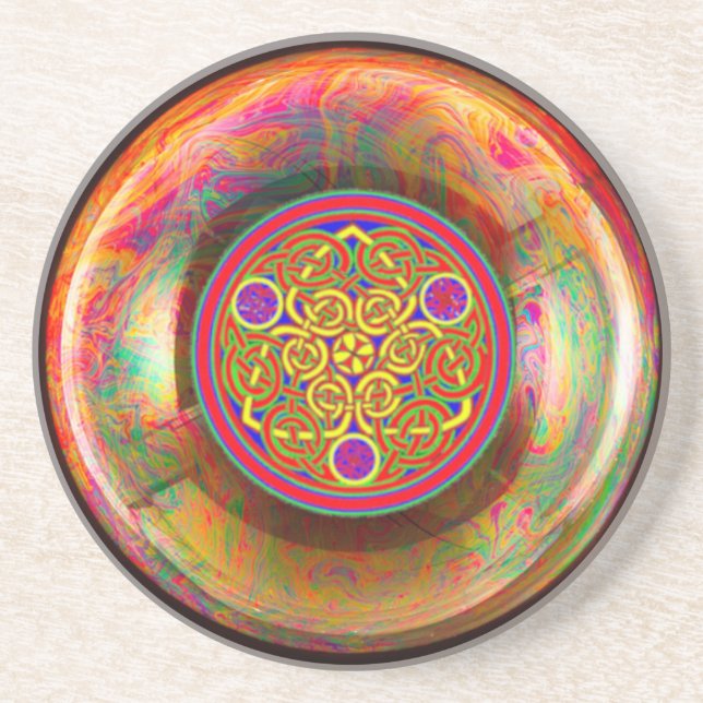 Celtic Knot Getränkeuntersetzer (Vorne)