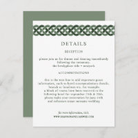Celtic Knot | Green Wedding Information Guest