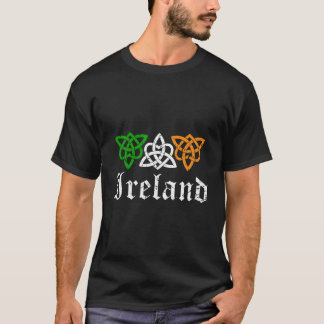 Celtic Knot Ireland Irish Flag Tribal Medieval Man T-Shirt