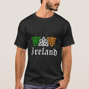 Celtic Knot Ireland Irish Flag Tribal Medieval Man T-Shirt