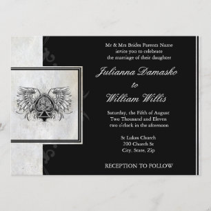 Celtic Knot Irish Gaelic Wedding Einladung