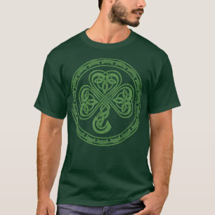 Celtic Knot Irish Kleeblatt Clover St T-Shirt