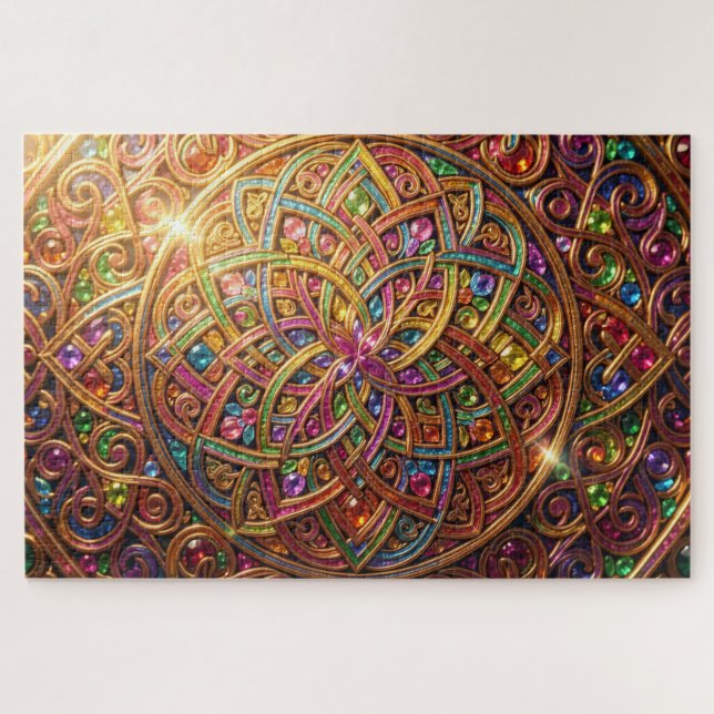 Celtic Knot Jewels Jigsaw Puzzle (Horizontal)