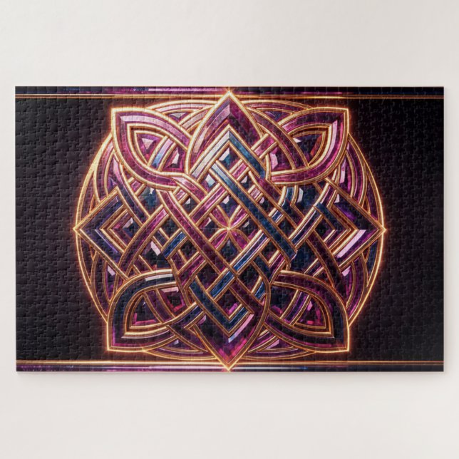Celtic Knot Jigsaw Puzzle (Horizontal)