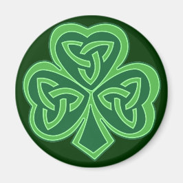 Celtic Knot Kleeblatt Magnet