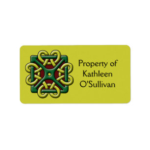 Celtic Knot Label Adressaufkleber