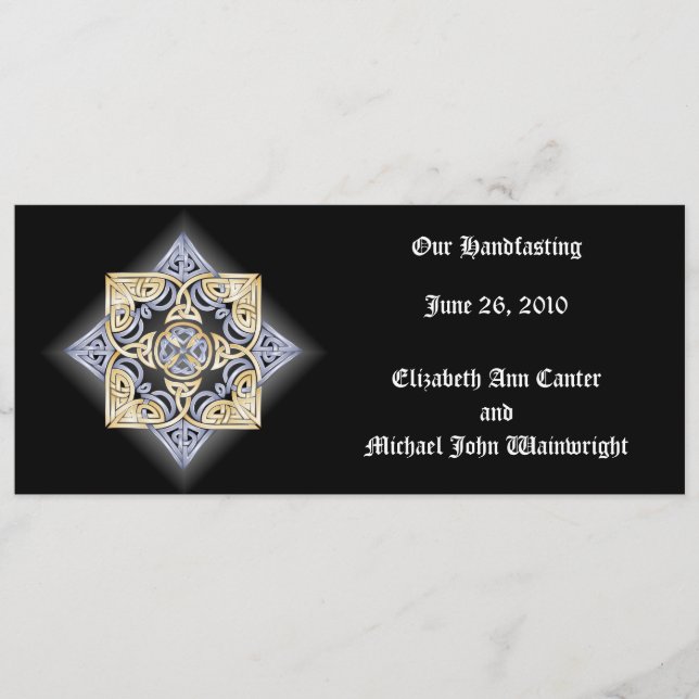 Celtic Knot Multi-Use-Karte Programm (Vorderseite)