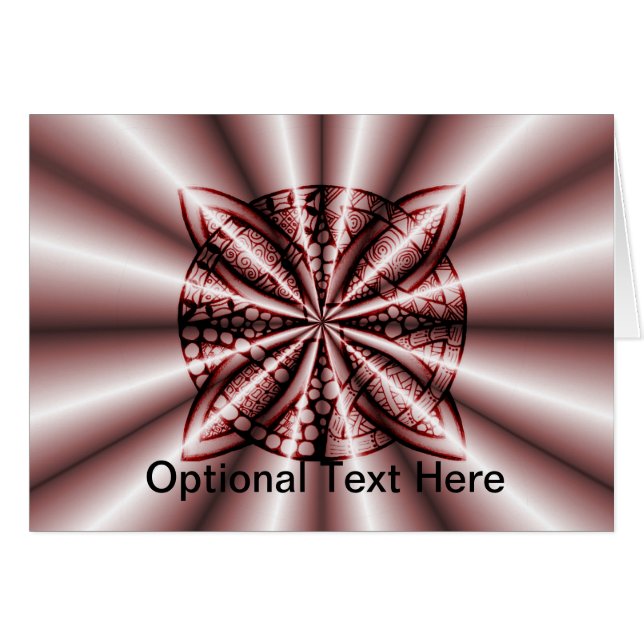 Celtic Knot Original Unique Red (Vorderseite (Horizontal))